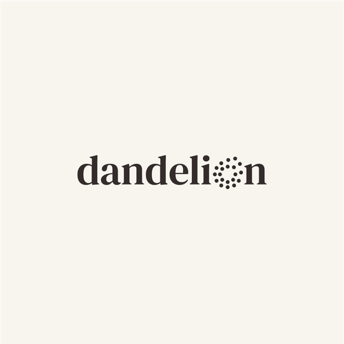 Dandelion design with the title 'Elegant logo for marketing agency: Dandelion'