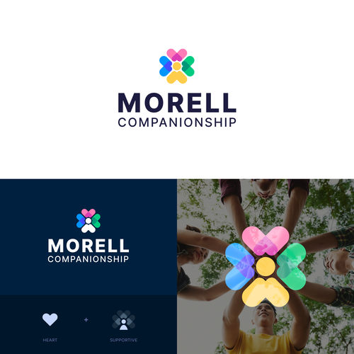 Support logo with the title 'Morell Companionship - Logo'