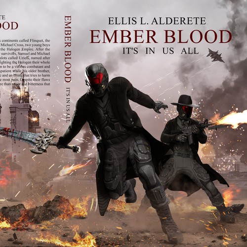 Warrior book cover with the title 'Ember Blood'