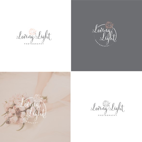 Watermark logo with the title 'Loving light photography'