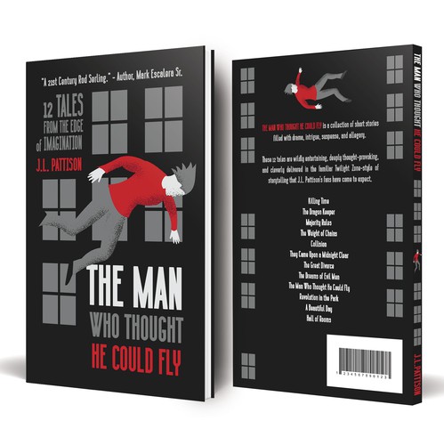 Minimal book cover with the title 'Fantasy Book Cover'