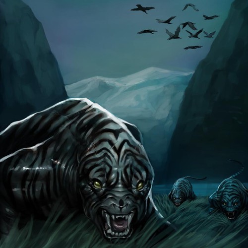 Digital art book cover with the title 'Ravagers 2 Book Cover Art'