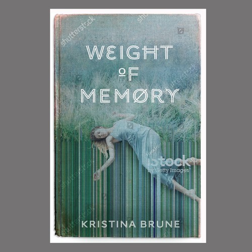 Blues design with the title 'Book cover contest entry'