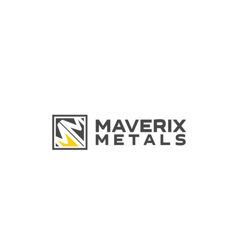 Mining logo with the title 'MAVERIX METALS'