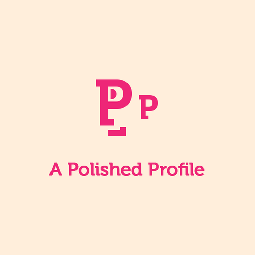 Profile design with the title 'A Polished Profile'