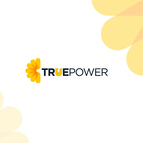 Home service logo with the title 'Logo Concept for True Power'