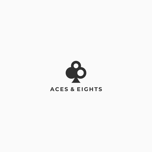 Vegas design with the title 'Aces & Eights'