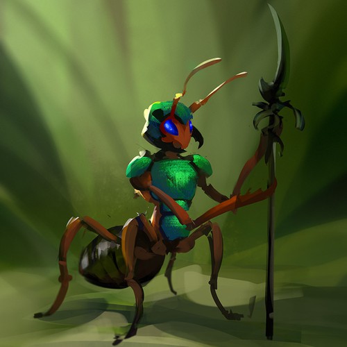 Character artwork with the title 'Cartoon Character'