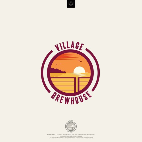 Village logo with the title 'Village Brewhouse'