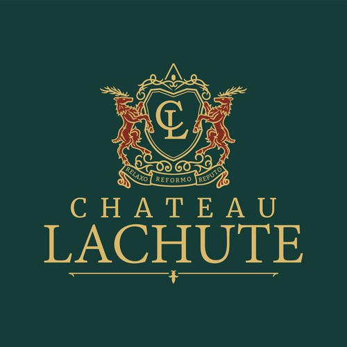 Resort design with the title 'logo for Chateu Lachute'