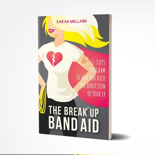 Superhero book cover with the title 'Super Unbreakable Hearted Woman'
