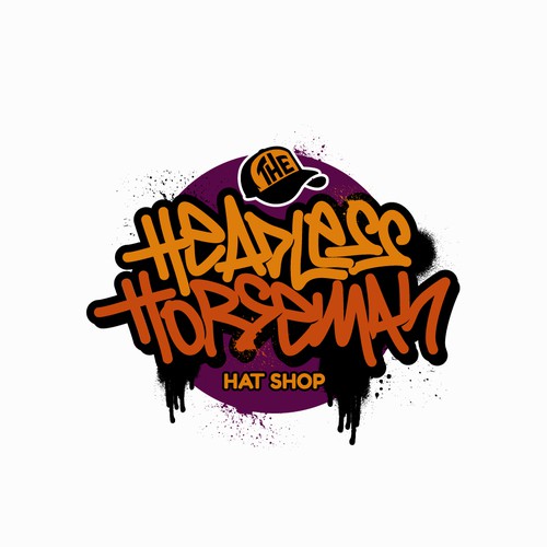 Graffiti logo with the title 'graffiti style logo'