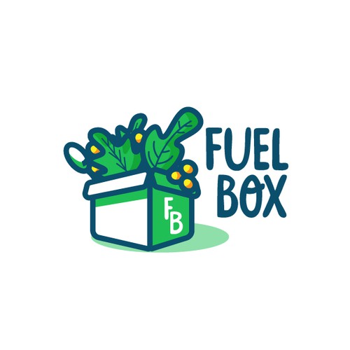 Vegetarian logo with the title 'Millennial Logo Design'