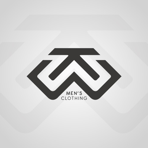 Men's fashion logo with the title 'WK Fashion'