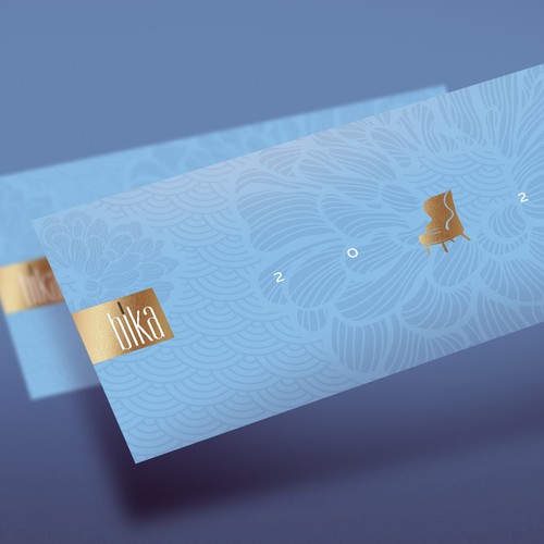 Style illustration with the title 'New year LUX style'