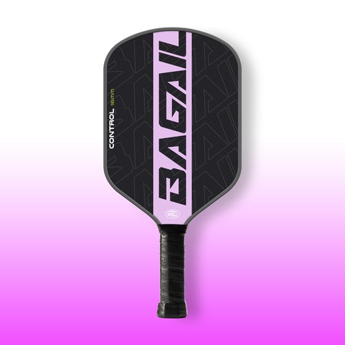 Paddle design with the title 'Pickleball Paddle Design'