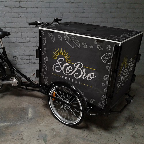 Vehicle graphic design with the title 'Vehicle Wrap'