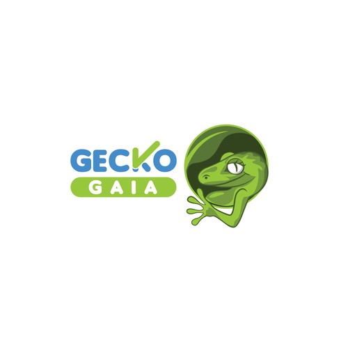 Gecko logo with the title 'Gecko Gaia'