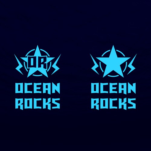 Rock brand with the title 'OCEAN ROCKS'
