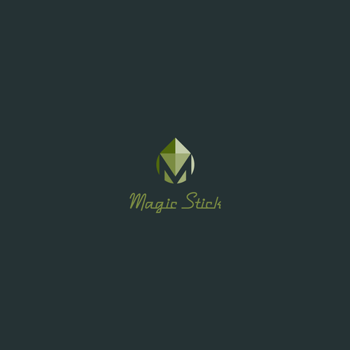 Steam design with the title 'Bold logo concept for Magic Stick'