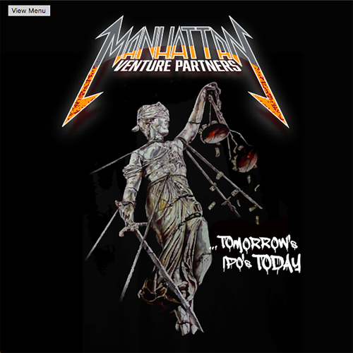 Accounting t-shirt with the title 'Manhattan VP'