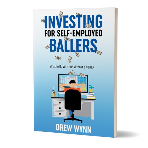 Financial book cover with the title 'Book cover'