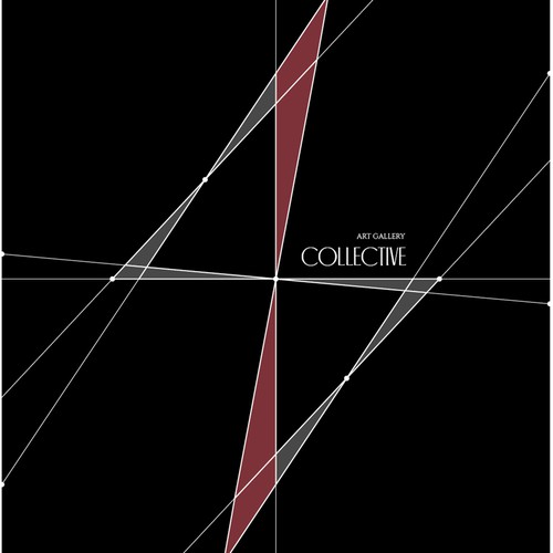 Art gallery logo with the title 'Art gallery logo'