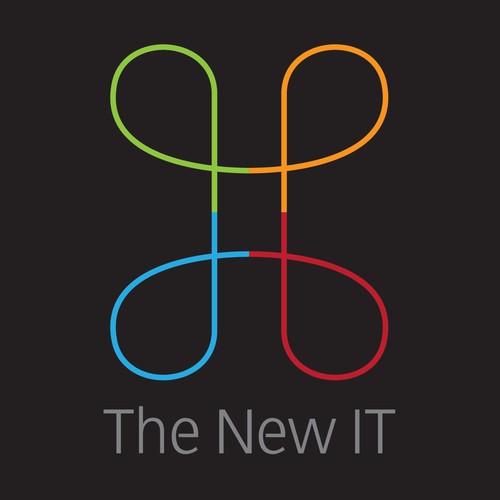 Harmony logo with the title 'Logo concept for IT Industries'