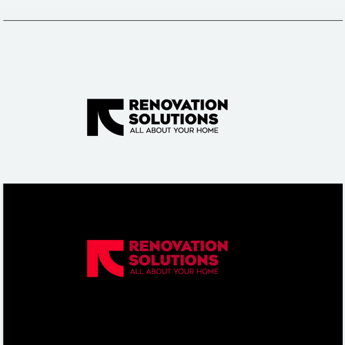 Sale design with the title 'Reonvation solutions logo'