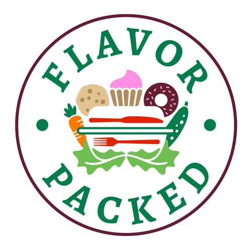 Flavor design with the title 'Food'