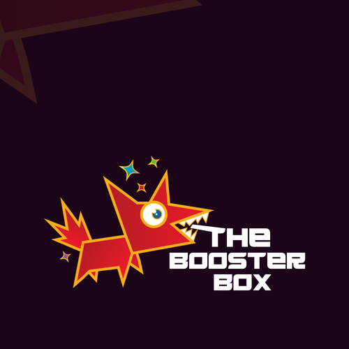 Design with the title 'The Booster Box'