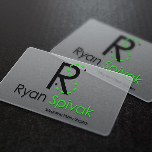 Plastic surgeon logo with the title 'Ryan Spivak Integrative Plastic Surgery'