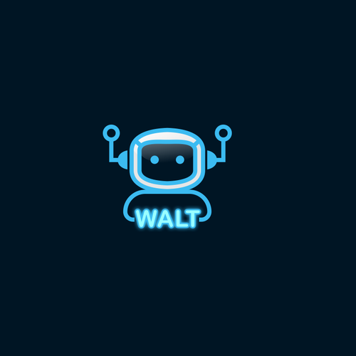 Neon logo with the title 'WALT'