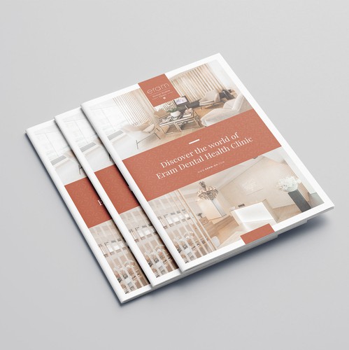 Clinic design with the title 'Brochure design'