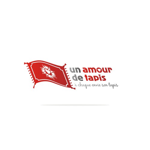 Rug logo with the title 'Un Amour De Tapis'