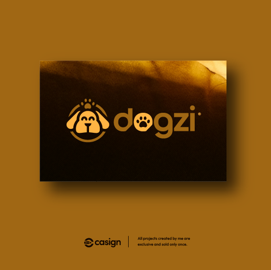 Bully dog logo with the title 'Dogzi'