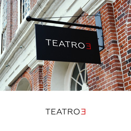 Theater logo with the title 'Logo concept'