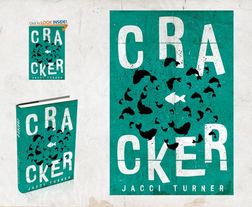 Creative book cover with the title 'Cracker'