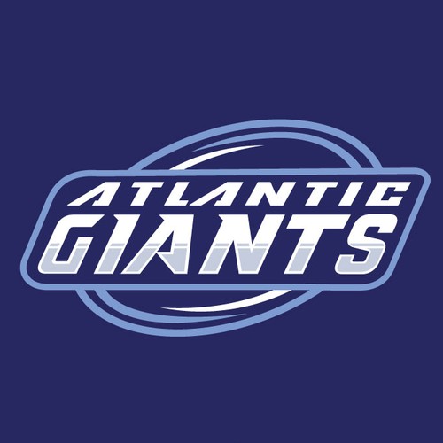 Hockey puck logo with the title 'Atlantic Giants'