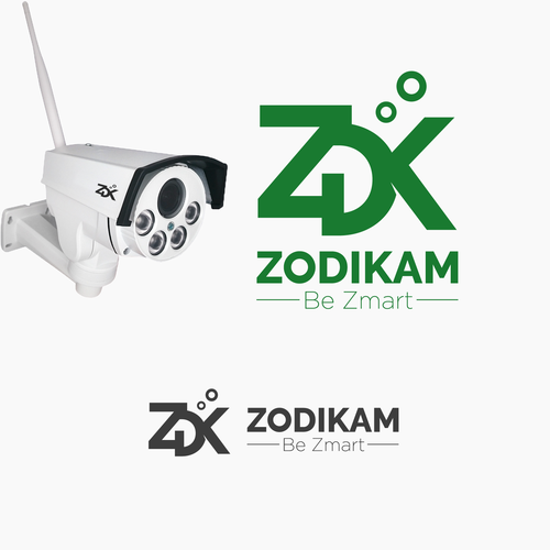 Thinking design with the title 'Modern Logo for Zodikam'