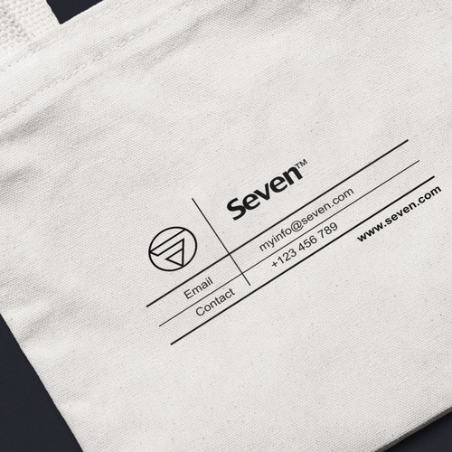 Seven design with the title 'SEVEN'