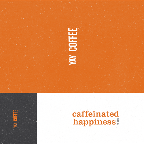 Cafe design with the title 'Yay Coffee'