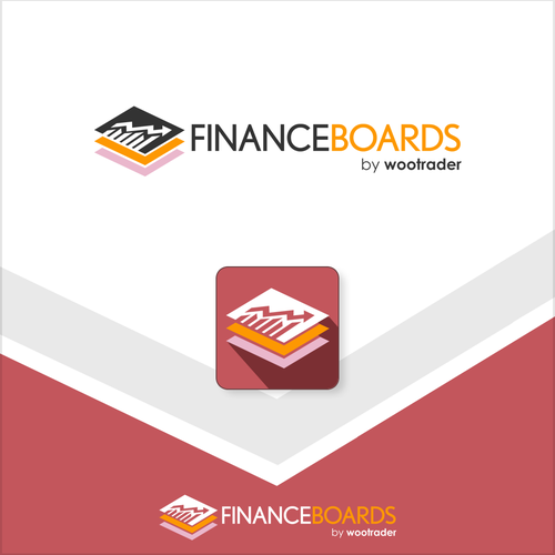 Graph logo with the title 'Design concept for FinanceBoards'