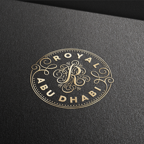 Royal design with the title 'Royal Abu Dhabi Cellphone Accessories Design'