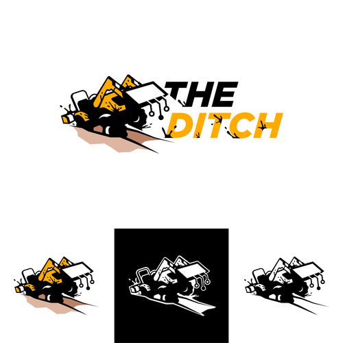 Tractor logo with the title 'Logo For Community Site'