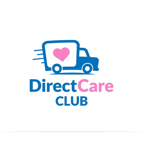 Sale design with the title 'Fun logo for a subscription delivery service'