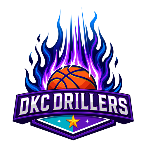 Bright star logo with the title 'Logo DCK Drillers'