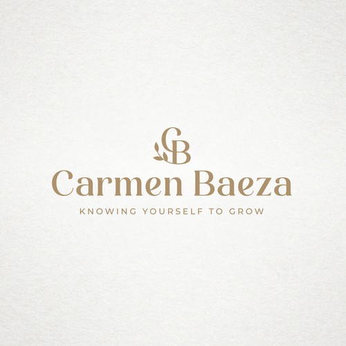 Coaching logo with the title 'Modern Feminine Logo for a Health Coach'