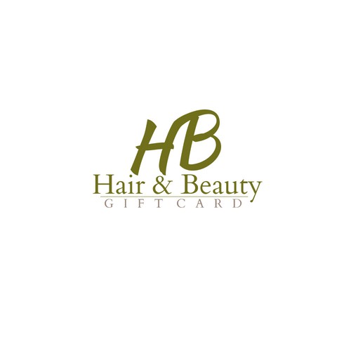 Prestige design with the title 'Hair & Beauty Logo for Gift Card'