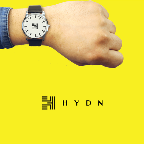 Watch design with the title 'HydN watch'